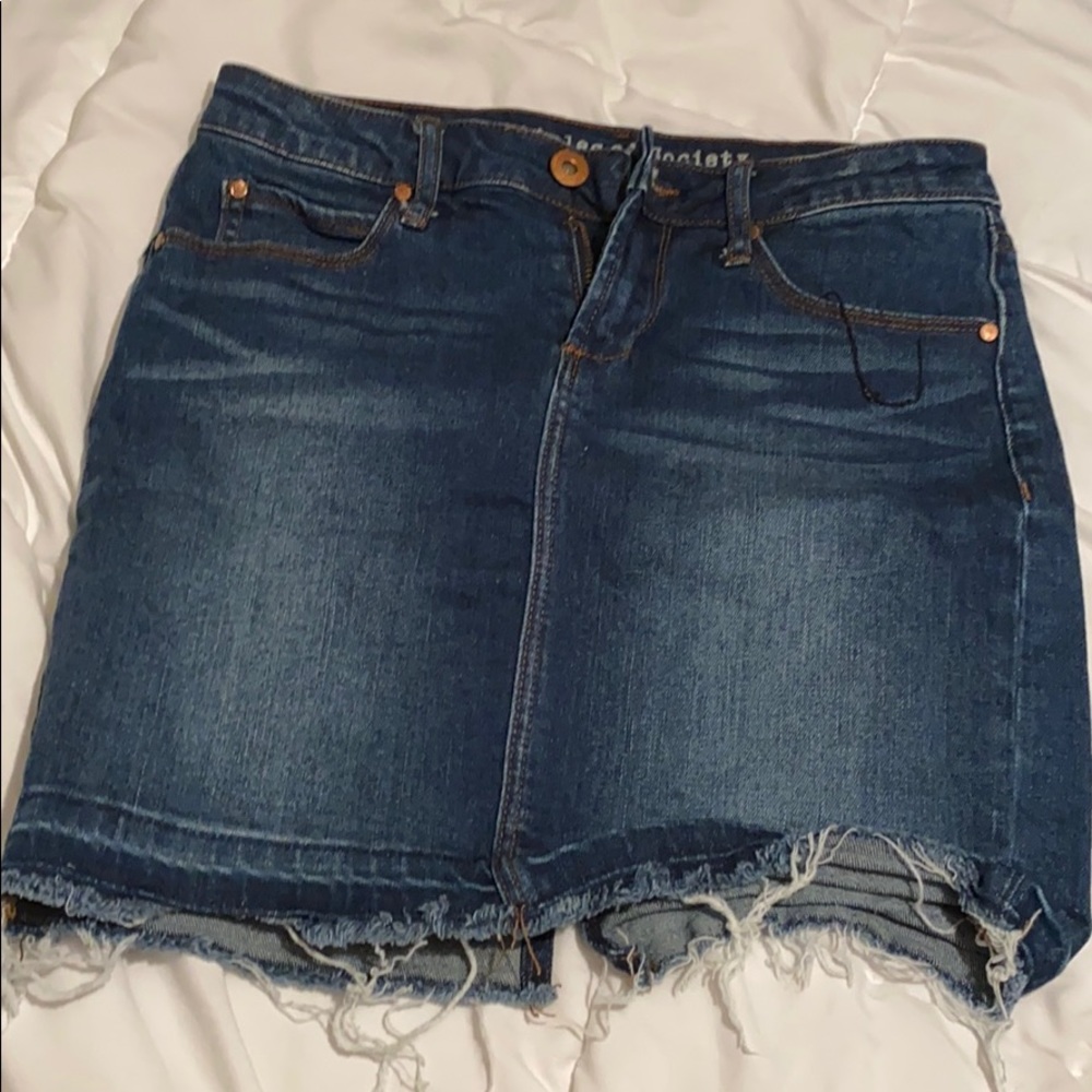 Articles of Society jean skirt, size 24